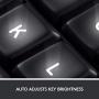 Logitech K800 Wireless Illuminated Keyboard — Backlit Keyboard, Fast-Charging, Dropout-Free 2.4GHz Connection