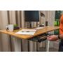 Uprite Ergo Under Desk Pen & Pencil Drawer for Height Adjustable Desks (Black)