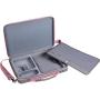 Smatree Hard Shell Carrying Case Compatible for 13.3 inch MacBook Pro/MacBook Air 2020 2019 2018 2017/12.9 inch iPad Pro/ 12 inch MacBook/Surface Pro X/7/6/5/4, Laptop and Tablet Shoulder Bag (Pink)