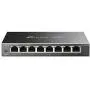TP-Link 8 Port Gigabit Switch | Easy Smart Managed | Plug & Play | Limited Lifetime Protection | Desktop/Wall-Mount | Sturdy Metal w/ Shielded Ports | Support QoS, Vlan, IGMP and LAG (TL-SG108E)