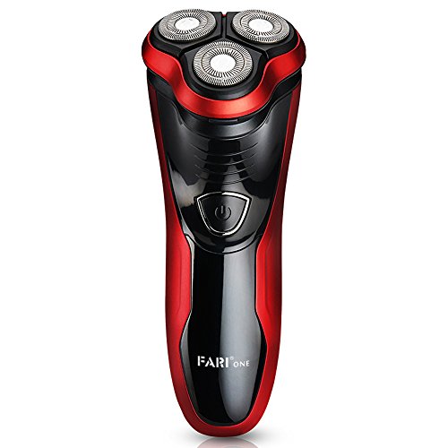 FARI Electric Shaver Razor for Men, Waterproof Shaving Razors with Pop-up Trimmer, Wet