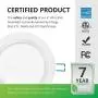 Sunco Lighting 12 Pack 6 Inch Slim LED Downlight, Baffle Trim, Junction Box, 14W=100W, 850 LM, Dimmable, 2700K Soft White, Recessed Jbox Fixture, IC Rated, Retrofit Installation - ETL & Energy Star Sunco Lighting 12 Pack 6 Inch Slim LED Downlight, Baffle Trim, Junction Box, 14W=100W, 850 LM, Dimmable, 2700K Soft White, Recessed Jbox Fixture, IC Rated, Retrofit Installation - ETL & Energy Star