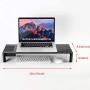 4 in 1 Monitor Stand Riser with Bluetooth Speaker, Wireless Charger, 4 USB 3.0 Support Transfer Data Charging,Keyboard and Mouse Storage Desk Organizer | up to 27inch for Laptop Computer MacBook PC