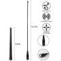 TIDRADIO UV-5R High Power Ham Radio Handheld Walkie Talkie with 3800mAh Battery and Driver Free Programming Cable (5 Pack)