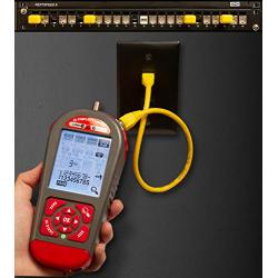 Triplett LVRPO30SR Network Cable Tester/Verifier with 12 Tester Apps and 8 RJ45 Smart Remotes - COAX, CAT5/5e/6/6a/7, Shielded/Unshielded
