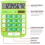 CATIGA CD-8185 Office and Home Style Calculator - 8-Digit LCD Display - Suitable for Desk and On The Move use. (Green)