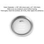 iJDMTOY 2pc Set Silver Aluminum Keyless Engine Push Start Button & Surrounding Decoration Ring Compatible With Mazda 3 6 CX-3 CX-5 CX-9 MX-5 w/Push Start Engine Feature