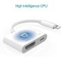 [Apple MFi Certified] Lightning to HDMI Digital AV Adapter,1080P Video & Audio Sync Screen Converter AV Adapter with Charging Port for iPhone HDMI Converter to HD TV/Projector/Monitor Support All iOS