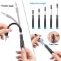 Upgrade Apsung 137 in 1 Precision Screwdriver Set with Slotted, Phillips, Torx& More Bits, Non-Slip Magnetic Electronics Tool Kit for Repair iPhone, Android, Computer, Laptop, Watch, Glasses, PC etc