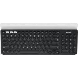 Logitech K780 Multi-Device Wireless Keyboard for Computer, Phone and Tablet – FLOW Cross-Computer Control Compatible – Speckles
