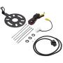 sportuli Replace for Jeep Wrangler JK 2007-2018 Backup Rear View Spare Tire Adjustable Mount Camera Reverse Parking Aftermarket Camera