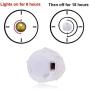 Pack of 12 Realistic Fake Flameless Candles with Timer Flickering Battery Operated Mini Led Candles 1.4 Inch Electric Tea Lights for Candelabra Table Centerpieces Window Event Home Decor
