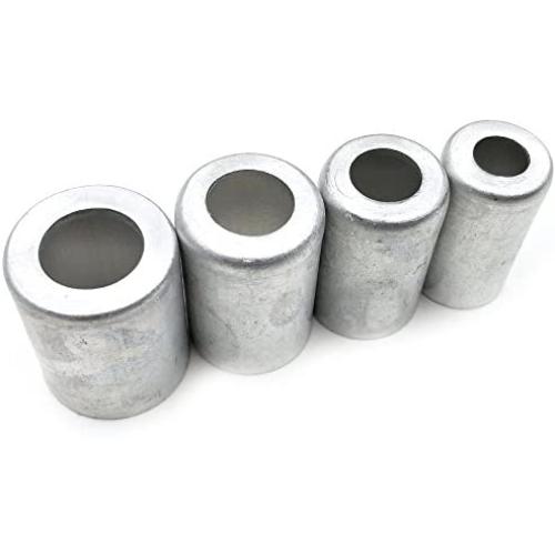 Nikauto 100pcs /Lot 3/8 1/2 5/8 3/4Car Air Conditioning Pipe Joint Fitting Sleeve (R12)