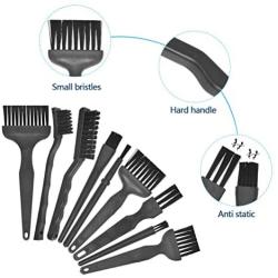ATPWONZ 9 in 1 Anti Static Brushes Portable Nylon Cleaning Brushes Keyboard Brush Kit for Car Phone