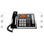 Motorola ML25260 DECT 6.0 Expandable Corded 2-Line Business Phones with Speakerphone and Digital Answering System (2-Pack) Bundle with Blucoil 10-FT 1 Gbps Cat5e Cable and 10 AAA Batteries