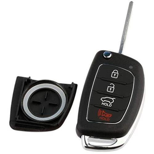 Case Shell fits 2013-2019 Hyundai Santa Fe Key Fob Keyless Entry Remote