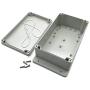 BestTong Junction Box ABS Plastic Dustproof Waterproof IP65 Universal Electrical Boxes Project Enclosure with Fixed Ear Grey 7.9 x 4.7 x 2.9 Inches 200mmx120mmx75mm