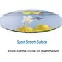 Round Mouse Pad with Stitched Edge, Computer Mouse Pad with Non-Slip Rubber Base, Mouse Pads for Computers Laptop Mouse 7.9x7.9x0.1 inch, (Beach Wine Glass Warm)