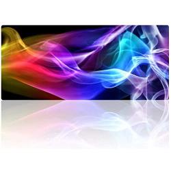 YEBMoo Extra Large Gaming Mouse Pads/Extended Protective Office Desk Mouse Mat Non-Slip Professional Precision Tracking Surface (35.4'' x 15.7'') for PC Computer Laptop (004guangsu)