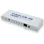 YINGLUN 5x1 HDMI Switch Support Full HD 1080P and 3D with IR Wireless Remote and AC Power Adapter HDMI1.4（5 inputs 1 output