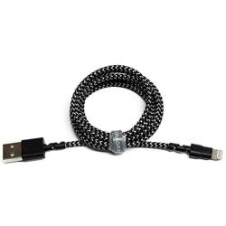 Tera Grand APL-WI114-BKWH 7X Durability Strain Relief, Nylon Braid, Black & White, Black/White