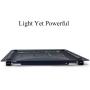 Laptop Riser Stand Support Adjustable Laptop Stand for Pad Tablet Notebook, 9.5 x 7.5 x 0.5 Inches, Black