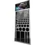 LightDims Black Out Edition - Light Blocking LED Covers/Light Dimming Sheets for Routers, Electronics and Appliances and More. Blocks 100% of Light, in Retail Packaging.