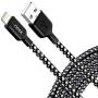 noot products Lightning Charger Cable Compatible for iPhone 11(Pro,Max) SE/Xs/XR/X/8 Plus/7/6/6s/5S/5/5c, iPad Mini/Air/Pro-Nylon Braided Apple MFI Certified Charging Cord