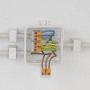 Wago 221-412 LEVER-NUTS 2 Conductor Compact Connectors 10 PK