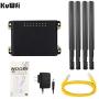 KuWFi 300Mbps 3G 4G LTE Car WiFi Wireless Router Extender Strong Signal Cat6 WiFi Routers with USB Port SIM Card Slot with External Antenna for USA/CA/MX[Not for Verizon]