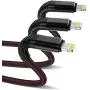 3Pack 3ft iPhone Charger, CyvenSmart 3 Foot iPhone Charging Cable, Nylon Braided Data Sync 3 Feet Lightning Charger Cable Cord for iPhone Case 11/11 Pro /11 Pro Max/XS/XS Max/XR/X / 8, iPad 3Pack 3ft iPhone Charger, CyvenSmart 3 Foot iPhone Charging Cable, Nylon Braided Data Sync 3 Feet Lightning Charger Cable Cord for iPhone Case 11/11 Pro /11 Pro Max/XS/XS Max/XR/X / 8, iPad