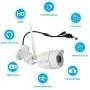 Outdoor Security Camera, Wansview 1080P Wireless WiFi Home Surveillance Waterproof Camera with Night Vision, Motion Detection, Remote Access, Compatible with Alexa-W4, White