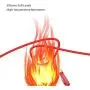 Goupchn Silicone Test Leads 5PCS Minigrabber to Minigrabber Test Cables Wires Dual IC Test Hooks Clips Probe for Electronic Testing