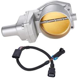 102MM Boosted Drive By Wire Throttle Body For LS2 LS3 LS7 LSX Silver #1250