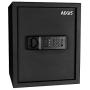 1.37 CF Electronic Lock Safe - Safe Cash Box Safe Keypad and Key Digital Money Jewelry Safe Box for Hotel Home Office