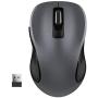 WisFox 2.4G Wireless Mouse for Laptop, Ergonomic Computer Mouse with USB Receiver and 3 Adjustable Levels, 6 Button Cordless Mouse Wireless Mice for Windows Mac PC Notebook (Grey)
