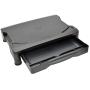 Tripp Lite LCD Display TV Monitor Riser Stand w/ Storage Drawer, Raises up to 4.7in.for Monitors, Printers or Laptops (MR1612D1)