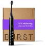 BURST Electric Toothbrush with Charcoal Sonic Toothbrush Head, Black