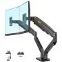 NB North Bayou Dual Monitor Desk Mount Stand Full Motion Swivel Computer Monitor Arm Fits 2 Screens up to 32 with Load Capacity 6.6~26.4lbs for Each Monitor F195A-B