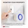 Dakota Alert UTRE-4K-Plus Door and Window Sensor Security System with Relay Outputs - UT-4000 Universal Transmitter and RE-4k Plus Wireless Receiver