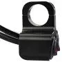 12v 16A Motorcycle ATV 7/8inch Handlebar Button Switch Headlight Hazard Brake Fog Light ON Off Switches (Red)