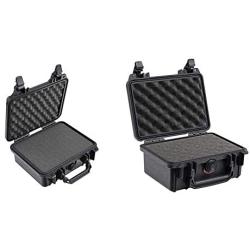 Pelican 1200 Case With Foam (Black) & 1120 Case With Foam (Black)