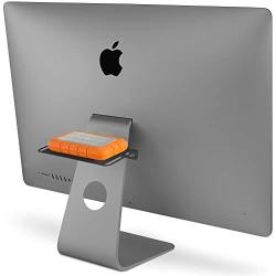 Twelve South Backpack for iMac and Apple Displays | Hidden Storage Shelf for Hard Drives and Accessories (Matte Black)