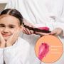 Automatic Hair Braider, Electronic Hair Braiding Tool Machine Braid Maker Hair Twister DIY Hair Roller Styling Tool with Rat Tail Comb for DIY Hair Tangling Styling (Pink)