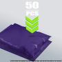 Poly mailers 12 x 15.5 Shipping Bags 12 x 15 1/2 by Amiff. Pack of 50 Poly envelopes. Dark Purple mailing Bags 2 mil Thick. Peel and Seal, Waterproof, Lightweight. Wrapping, Packing, Packaging.