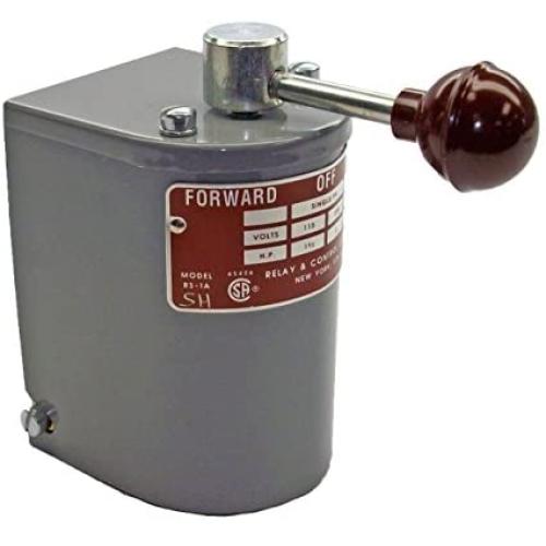 Relay & Control RS-1A-SH Single Phase Only Reversing Drum Control with Steel Handle