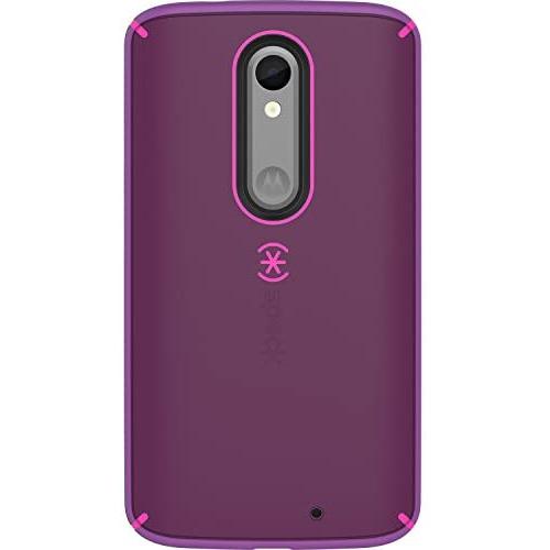 Speck Products Mighty Shell Cell Phone Case for Motorola Droid Turbo 2 - Retail Packaging - Shocking Pink