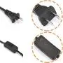 ACBungji 20ft Hanging Pendant Light Cord Kit with On/Off Switch Plug in,1 Pack Extension Wire with E26 E27 Lamp Socket,Shade Ring Holder for Lighting Cage,Black