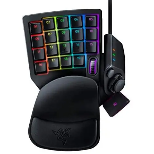 Razer Tartarus v2 Gaming Keypad: Mecha-Membrane Key Switches - 32 Programmable Keys - Customizable Chroma RGB Lighting - Programmable Macros - Classic Black