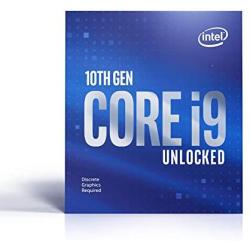 Intel Core i9-10900KF Desktop Processor 10 Cores up to 5.3 GHz Unlocked Without Processor Graphics LGA1200 (Intel 400 Series chipset) 125W